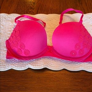 Pretty in pink bra
